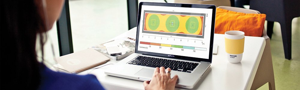 Digital measuring and lighting plans